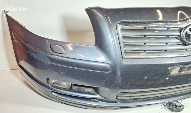 Предна Броня Toyota Avensis T25 Тойота Авенсис Т25 2003-2008, снимка 2 - Части - 53401176