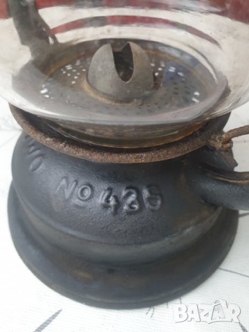 Стар немски фенер Frowo №426, снимка 6 - Антикварни и старинни предмети - 40939400
