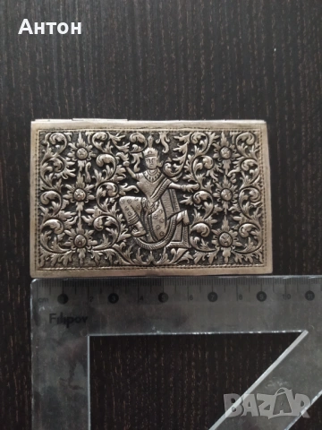 Посребрена кутийка , снимка 7 - Антикварни и старинни предмети - 53847610