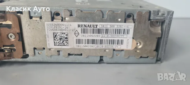 Музика CD Renault Megane 2009г., снимка 3 - Части - 56294057