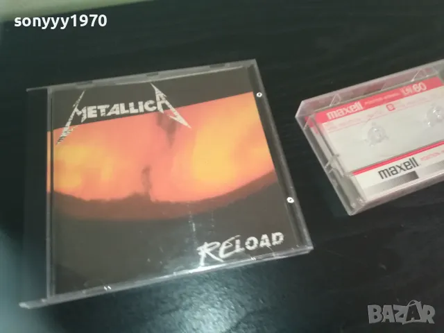 METALLICA RELOAD COPY TO MAXELL TAPE 0611241720, снимка 3 - Аудио касети - 47867095