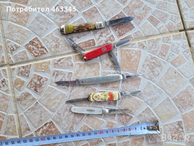 Нож, джобно ножче-6, снимка 3 - Антикварни и старинни предмети - 51632399