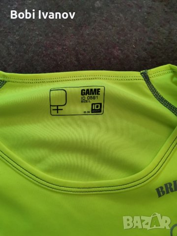 Тениска светло зелена GAME Active размер L40/42, снимка 3 - Тениски - 42035621