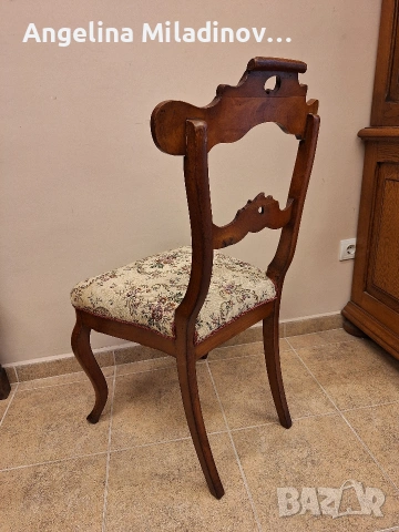 Антични Викториански столове к - т 4 броя, снимка 7 - Столове - 53773097