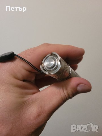 Titanium Convoy T3 LED NICHIA 519A 4000k dedomed модифициран, снимка 4 - Други ценни предмети - 40887750