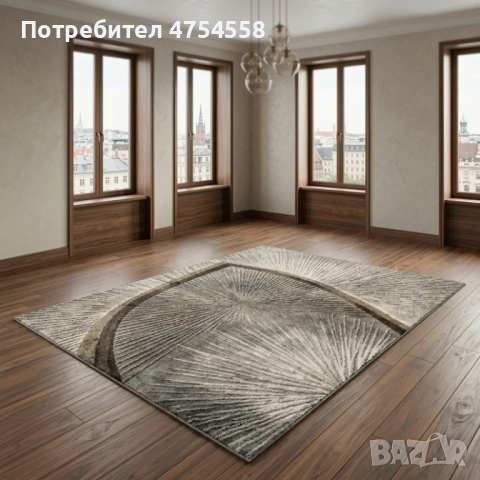 Модерен килим за хол 120х160см,Противоплъзгащ, снимка 5 - Килими - 53873240