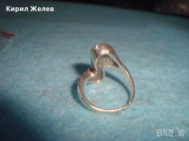 СРЕБЪРЕН АРТ ПРЪСТЕН СРЕБРО 925 ПРОБА СТИЛЕН и КРАСИВ 26299, снимка 8 - Пръстени - 35828311