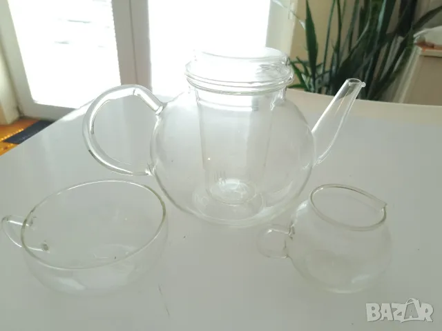 Сервиз за чай и десерт 20 части, снимка 2 - Сервизи - 47329716