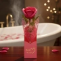 Декоративна единична роза в подаръчна кутия „Best Wishes“, снимка 9