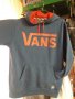 VANS Oversized  худи, суитчър тъмносин- М/ L размер, снимка 3