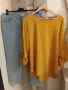 Блуза( туника) цвят минзухар. L/XL, снимка 1