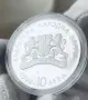 Сребърна монета 10 лева България 1999 година, снимка 1