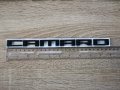 Chevrolet Camaro Шевролет Камаро черен надпис емблема, снимка 2