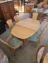 К-т Масивна Трапезна Разтегателна Маса+6 Масивни Стола-внос от Германия !, снимка 2