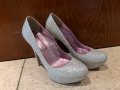 Официални обувки с висок ток , снимка 1 - Дамски обувки на ток - 40399411