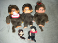 Лот стари Мончичи винтидж Monchhichi, снимка 9