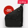 Тактическа чанта за през рамо Defender, Черен цвят, снимка 1 - Екипировка - 41474752