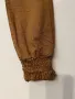 Дамски памучен кафяв панталон с намачкан ефект, снимка 7