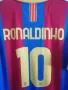 Barcelona Ronaldinho Nike футболна тениска фланелка Барселона Роналдиньо Шампионска Лига XL , снимка 3