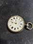 Швейцарски СРЕБЪРЕН джобен часовник 1900г. с ключе - 10 РУБИНА ПРОМОЦИЯ, снимка 3
