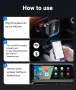 XUDA 2в1 Безжичен CarPlay, Android Auto адаптер USB донгъл Smart Mini Box Plug and Play универсален, снимка 7
