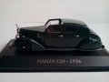 Количка макет умален модел автомобил мащаб 1/43 Voisin C28 от 1936 г. Воазен 1:43