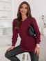 Дамски плетен пуловер Mikkah, 3цвята , снимка 12