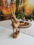Дървена фигура антилопа, снимка 3