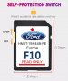 Ford F10 2023гд Оригинална EUROPE Sd Card Map Сд Карта Навигация, снимка 4