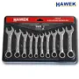 HAWEK 10 Броя Комплект къси звездогаечни ключове 10-19 мм 10 части, снимка 1