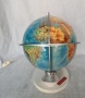 Ретро светещ глобус Columbus Duplex Винтидж 50-те/60-те, снимка 2