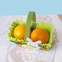 2736 Великденски панер за яйца кошница с дръжка, снимка 5