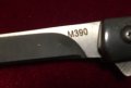 Сгъваем джобен нож M390 - 78х194, снимка 4