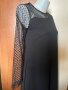 Черна рокля с интересен модел🍀❤️M/L(40)❤️🍀арт.5008, снимка 2
