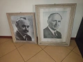 Портрет Т.Живков Г.Димитров, снимка 3