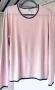 Луксозна розова блуза ALBA MODA коприна и кашмир, снимка 9