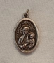 Сребърна висулка, медальон, талисман, снимка 1