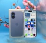 ГАРАНЦИОНЕН!!! Apple iPhone 17, 256GB, 5G, Mist Blue + подарък оригинален адаптер Apple , снимка 2