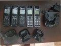 Panasonic DECT безжичен телефон, секретар, 5 слушалки, снимка 1 - Стационарни телефони и факсове - 38915498