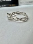 Сребърен пръстен с мойсанит (диамант) 1 карат, снимка 4