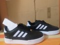 Чисто нови мъжки обувки тип кецове Adidas с черно-бял дизайн, снимка 2