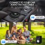 Bluetooth CD плейър с LCD дисплей, micro SD карта, AUX кабел, CD, CD-R, CD-RM, MP3, CD-DA, MPS, WMA , снимка 6