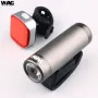 Комплект LED светлини за велосипед WagBike USB, Акумулаторни, Фар/Стоп, снимка 3