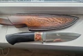 ръчно кован нож-н690, снимка 1