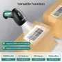 Жичен USB скенер за 1D и 2D баркодове и QR кодове със стойка, снимка 8