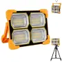 Презареждаем LED прожектор 300 W Портативен Слънчев Външен Работен – 26 000 LM, снимка 1