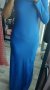 Нова дълга рокля в синьо за повод - 32.00лв., снимка 4