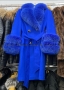 Дамски палта от кашмир, вълна и естествен косъм от лисица, снимка 12