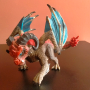 Колекционерска фигурка Schleich Dragon Battering Ram Дракон таран 70511 2014г, снимка 8