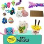 Нов комлект 16 котешки играчки и керамична купа драскалка за котки